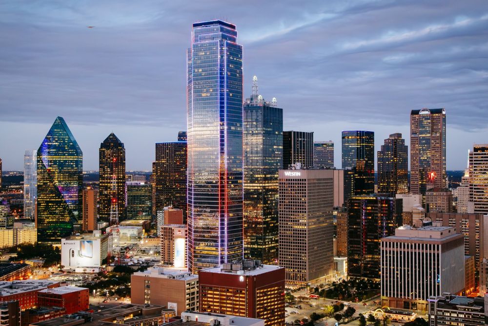 Dallas skyline